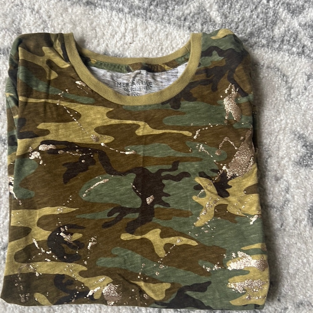 J Crew Factory Camoflauge XS